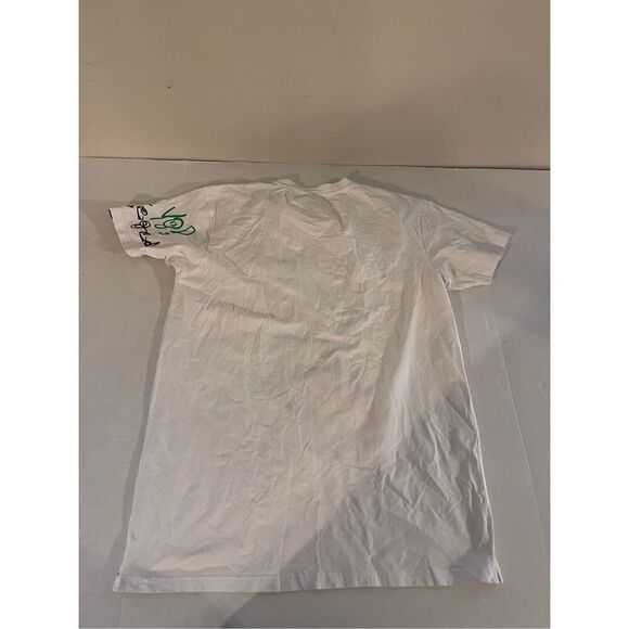 Bleecker and Mercer mens Large t Shirt White It’s Only A Matter Of TimeA23 - Picture 5 of 5